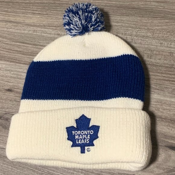 ⭐2/$20 Toronto Maple Leafs Ford Winter Hat Beanie Toque Tuque - Picture 1 of 3